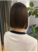 切りっぱなしボブ/丸くならないボブ/中谷翔