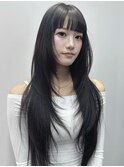 ◎小顔カット　レイヤーカットハイレイヤーワンホンヘアカット