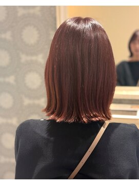 ローレン(LOREM) ツヤツヤピンクボブ1.16似合わせカット