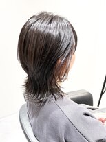 ストフ(stof)&nbsp;マッシュウルフ/ウルフカット/インナーカラー/ピンクベージュ