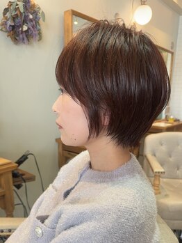 アンリー 四条烏丸店(Anree)の写真/長く付き合うグレイカラーだからこそ明るくお洒落に◆ヘアケアとお洒落をミックスした白髪染めをご提案！