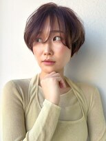 カバーヘア 上尾西口店(COVER HAIR)&nbsp;ショートボブパーマ/透明感カラー春カラーブリーチなし小顔p上尾