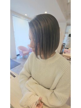 ヘア サロン ハラダ 笠寺店(Harada)の写真/30～40代大人女性にオススメ☆ダメージレス施術が嬉しい！傷みにくいので気軽に何度でも通えます♪