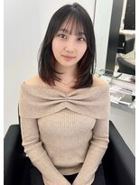 リエル 札幌大通(Lielle)&nbsp;ラフに決まるレイヤーカット/デザインカラー
