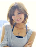 この夏おすすめ大人ミディアムボブ
