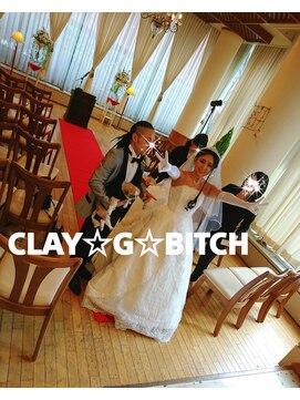 クレイジービッチ(CLAY G BITCH) 仙台結婚式 ブレイズヘアセット 新婦さま 仙台ブライダル