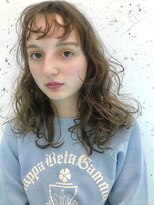 ソーコ 渋谷(SOCO)&nbsp;春色ベージュカラー 柔らかパーマ