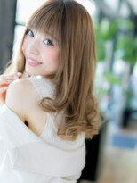 エヌアンドエー 草加店(N&A)&nbsp;大人ガーリー×ゴールドベージュ×カールスタイル