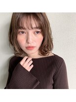 アピッシュ 国分寺(apish) 【伸ばしかけの方】カジュアルミディアム【apish店長/長谷川】