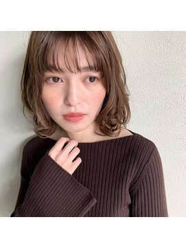 アピッシュ 国分寺(apish) 【伸ばしかけの方】カジュアルミディアム【apish店長/長谷川】