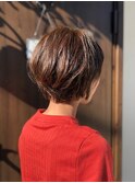 前下がりショートボブ