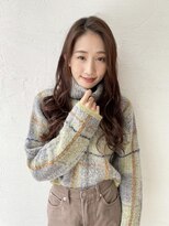 オーロ 西大寺店(ORO)&nbsp;シールエクステでかきあげロングスタイル