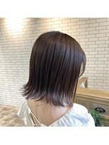 アシュレイ(ASHLEY)&nbsp;ASHLEY☆suzuka 切りっぱなしボブ 福島区美容室