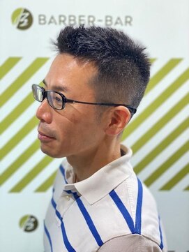 バーバーバー 四谷(BARBER-BAR) 大人の刈り上げスタイル
