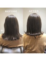 カミケンガレリア(kamiken. galleria)&nbsp;ツヤ＆こなれ感！外ハネ美髪ボブ【カミケンガレリア】