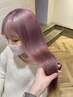 【最新☆ファイバープレックスブリーチ】Cut＋Tカラー+treatment￥26000