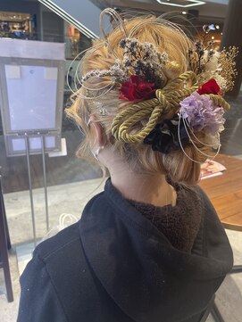 アングゥギャラリー(ungu GALLERY) 成人式ヘアセット/シニヨンスタイル