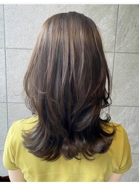 リールヘアー 大野城店(rire hair) くびれミディアムレイヤー