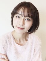 アイ(I.)&nbsp;【 Ｉ. 】30代からのナチュラル前下がりショートボブ　川口