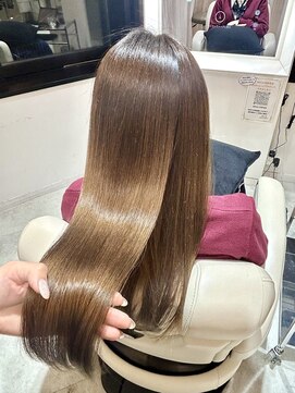 ダリア 横浜(DALIA) 【DALIA横浜】ブリーチ毛×艶×縮毛矯正