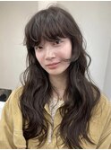 ロングパーマ