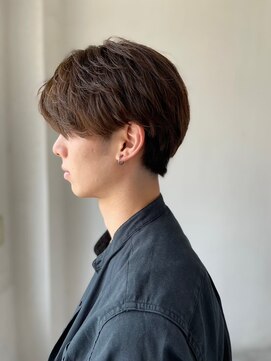 ソイクフ 高田馬場店(SOY-KUFU) MEN'SHAIRアッシュブラックベリーショートダークアッシュ