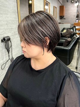 バーチョ(bacio) 20代30代40代◎小顔骨格矯正ショート【麻生/札幌ショート/白髪】