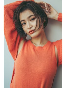 ルス 立川(LUZ) 【LUZ立川】ショートボブ+ダークアッシュ★New Open