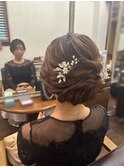 シニヨンアレンジ