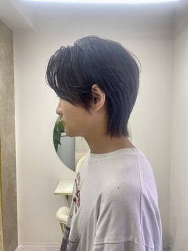 ワンズ リー 上大岡店(One's ly) ショートウルフ_ 前髪こなれミディイメチェンウェーブパーマ