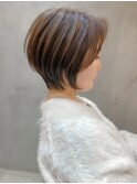 黒髪ボブルフ小顔ワンレンネビージュショート【工藤昴】錦糸町