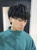 ベル 桑名(BHEL)&nbsp;三重桑名ニュアンスパーマフェザーパーマ緩めセンターパートヘア