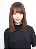 ○Lirios（リリオス）中山○アクセントカラーが可愛いストレート