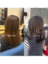 ノエル(NOEL) バイオレットグレージュカラーで春先取り☆