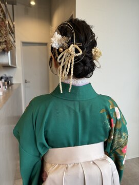 イミ(imi) 成人式/卒業式/前撮り/シニヨン/水引/ヘアセット/ヘアアレンジ