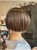 刈り上げボブスタイル