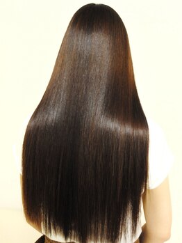 マチルダ ヘア プライベート(Matilda hair private)の写真/毛先までしなやかでサラサラ艶々な美髪に♪自宅でのケア方法もしっかりとアドバイスするから綺麗が長続き☆