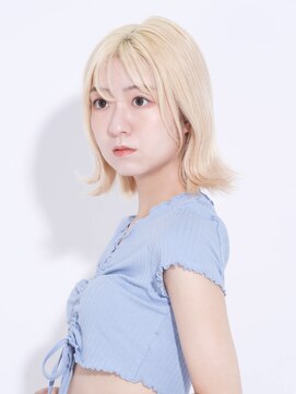 インデックスヘアーユー 錦糸町店(in'dex hair - U) レイヤーカット ブリーチ ダブルカラー  ブリーチ&ダブルカラー