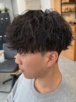 フゥ 宇都宮(FeU) 栃木メンズ波巻きスパイラルパーマシャドウパーマツイストパーマ