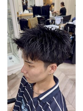 オム ブランシェ(HOMME BLANCHE’) 【KAZUKI】スパイキーショート！