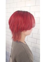 ブルー(BLUE)&nbsp;《Blue・鈴木》＃ブリーチ＃レッド＃ピンク＃インナーカラー