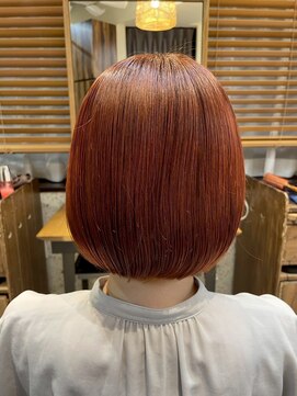 ヘアリゾート粋 トゥジュ 池袋東口店(tujuh) 髪質改善カラー/透明感/ショートボブ/ピンクブラウン