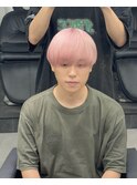 MEN’S HAIR/ブルーブラック/フェザーパーマ/渋谷