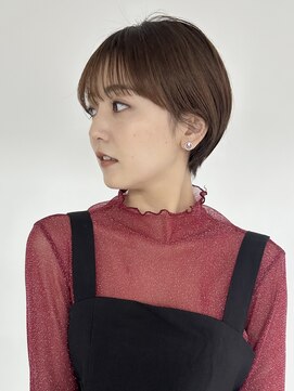 ピークアブー アヴェダ アトレ恵比寿(PEEK-A-BOO AVEDA) 前髪ありショート/20代30代40代/岡野亘希