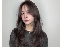 新宿で叶えるレイヤーカットと酸性ストレート！[新宿/新宿駅/縮毛矯正/前髪カット/韓国/顔周りカット］