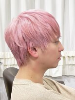 ルネラトーキョー(RUNERA TOKYO)&nbsp;ハイトーンピンクペールピンクブリーチ髪質改善トリートメント