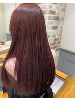 ブリッジ バイ ネオリーブ 綱島店(bridge by neolive)&nbsp;艶感×レッドブラウンカラー