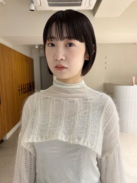 エンス 銀座(Ence) スモーキーカラー/イメチェン/レイヤーカット/髪質改善//銀座