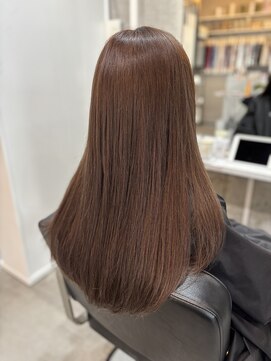 マーシュ ルーヴェ(marshu Luve) ボブからエクステ100本馴染ませ/モカブラウン