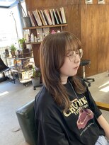 コモレビ(komorebi)&nbsp;【山本智文】ハッシュカットウルフベージュ